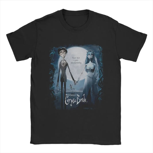 Vintage Corpse Bride T-Shirt Short Sleeve