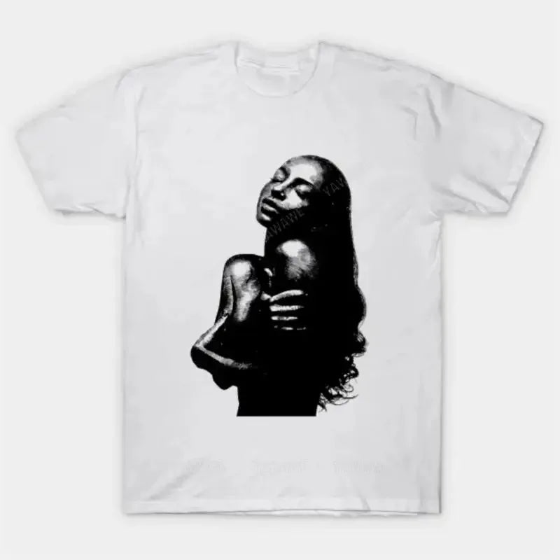 Vintage Fashion Short Sleeve Sade T-Shirt